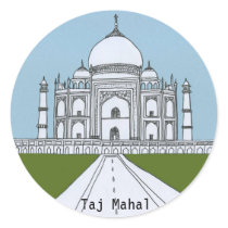 Taj Mahal stickers