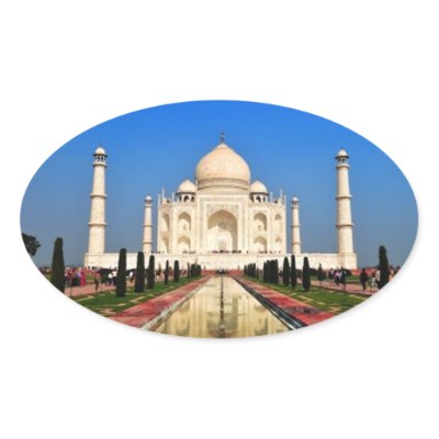 Taj Mahal stickers