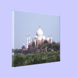 taj mahal view canvas prints