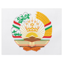 Tajikistan Coat of Arms Personalized Flyer