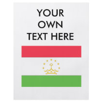 Tajikistan Flag Custom Flyer