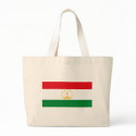 Tajikistan Flag Tote Bag