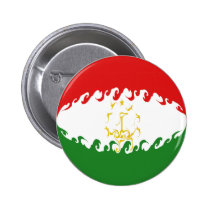 Tajikistan Gnarly Flag buttons
