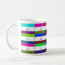 Tajikistan Multihue Flags Mug