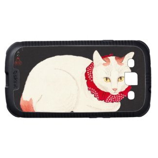 takahashi shotei tama nekko cat portrait ukiyo-e galaxy SIII covers