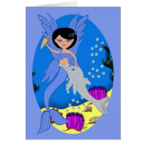 Takara the Merfaery and Dolphin Card
