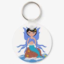 Takara the Merfaery Keychain by KirstenEdwards Takara the Merfaery Keychain