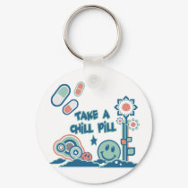 Take a Chill Pill keychains