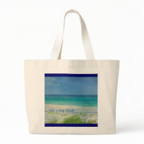 Take a Deep Breath Ocean Bag