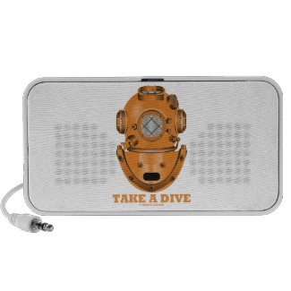 Take A Dive (Deep Diving Helmet Oceanographer) Speaker System