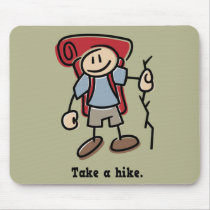 Take a Hike Mouse Pads