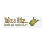 Take a Hike...WV State Sticker