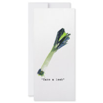 take a leek - light rack cards by KillerGreens take a leek - light rack cards