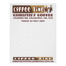 Take a Load off Customized Letterhead