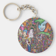 Take A Look Keychain