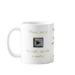 Take a Number Mugs