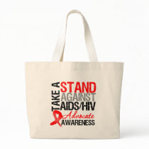Take a Stand Against AIDS HIV bags by giftsforawareness Take a Stand Against AIDS HIV bags