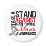 Take a Stand Against Brain Tumors magnets