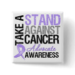 Take a Stand Against Cancer Pins