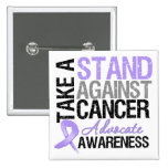 Take a Stand Against Cancer Pins