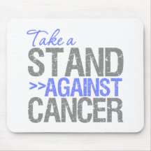 Take a Stand Against Cancer - Stomach Cancer Mouse Pad