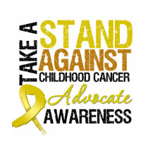 Take a Stand Against Childhood Cancer t-shirts