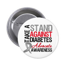 Take a Stand Against Diabetes Pins