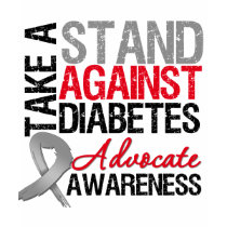 Take a Stand Against Diabetes t-shirts by giftsforawareness Take a Stand Against Diabetes t-shirts