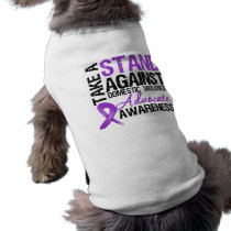 Take A Stand Against Domestic Violence Dog Clothes