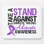 Take A Stand Against Domestic Violence mousepads