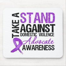 Take A Stand Against Domestic Violence Mousepads