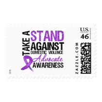 Take A Stand Against Domestic Violence Postage Stamps
