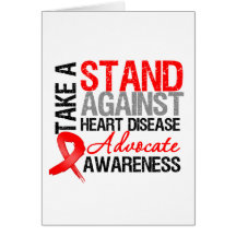 Take a Stand Against Heart Disease Cards