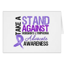 Take a Stand Against Hodgkin's Lymphoma cards
