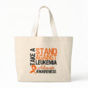 Take a Stand Against Leukemia bags