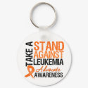 Take a Stand Against Leukemia keychains