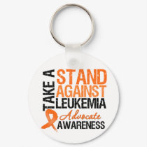 Take a Stand Against Leukemia keychains