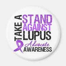 Take a Stand Against Lupus Magnet