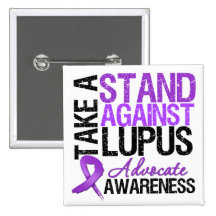 Take a Stand Against Lupus Pins