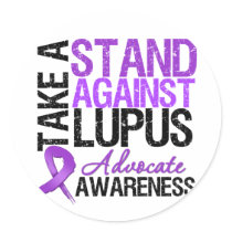 Take a Stand Against Lupus Sticker