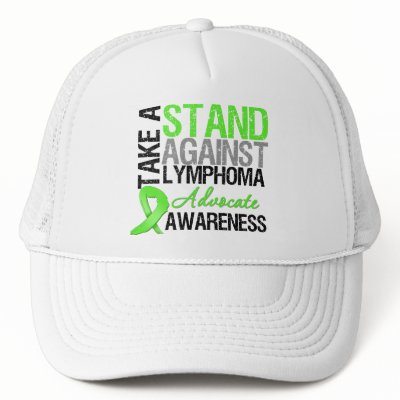 Take a Stand Against LYMPHOMA Mesh Hats by giftsforawareness