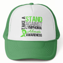 Take a Stand Against LYMPHOMA hats by giftsforawareness Take a Stand Against LYMPHOMA hats