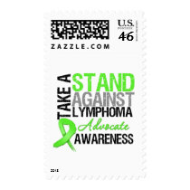Take a Stand Against LYMPHOMA postage by giftsforawareness Take a Stand Against LYMPHOMA postage