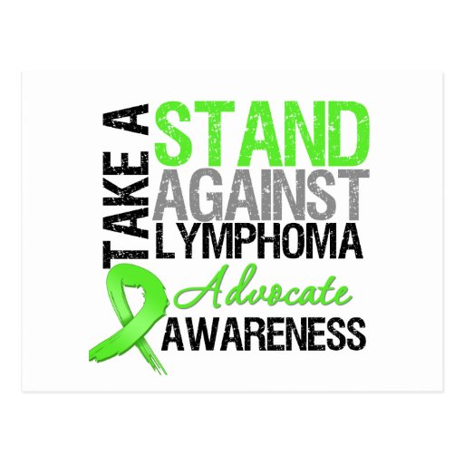 Take a Stand Against LYMPHOMA Postcards