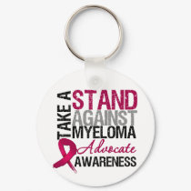 Take a Stand Against Multiple Myeloma keychains by giftsforawareness Take a Stand Against Multiple Myeloma keychains