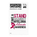 Take a Stand Against Multiple Myeloma postage by giftsforawareness Take a Stand Against Multiple Myeloma postage