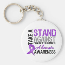 Take a Stand Against Pancreatic Cancer Key Chains