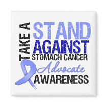 Take a Stand Against Stomach Cancer magnets by giftsforawareness Take a Stand Against Stomach Cancer magnets