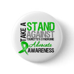 Take a Stand Against Tourette Syndrome Button