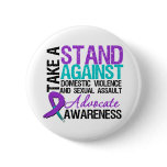 Take A Stand Domestic Violence Sexual Assault buttons